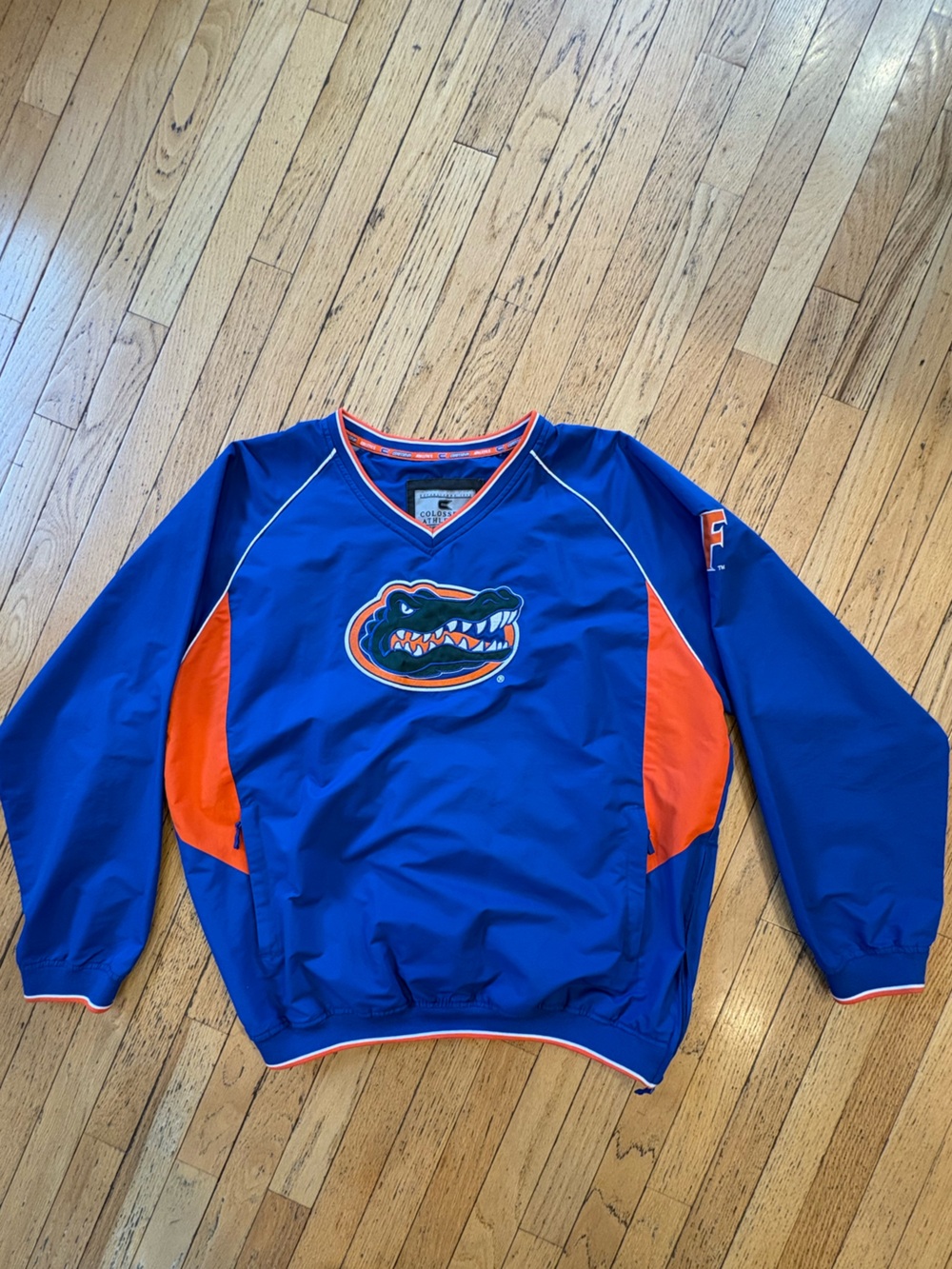 Colosseum Florida Gators Royal Blue and Orange Pullover
